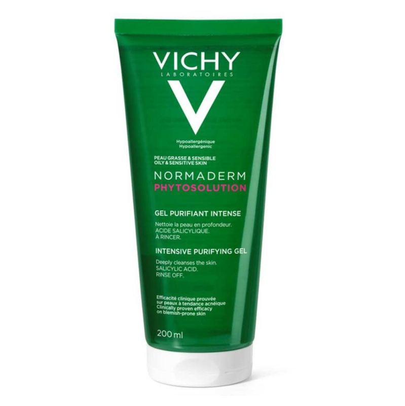 Vichy Normaderm Phytosolution hloubkově čisticí gel proti nedokonalostem aknózní pleti 200 ml