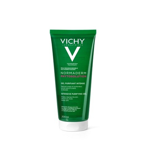 Vichy Normaderm Phytosolution hloubkově čisticí gel proti nedokonalostem aknózní pleti 200 ml