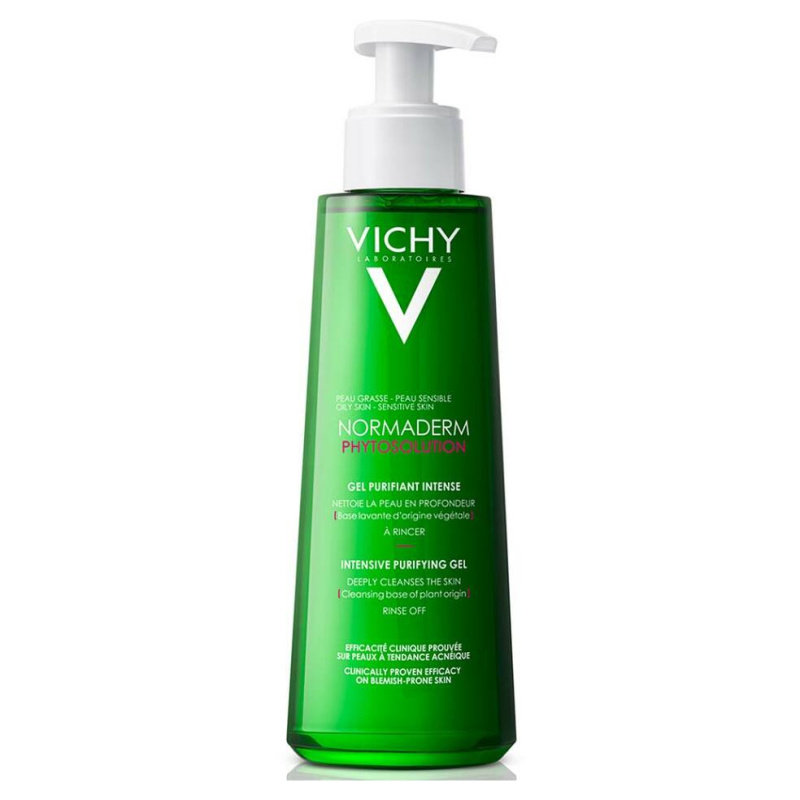 Vichy Normaderm Phytosolution hloubkově čisticí gel proti nedokonalostem aknózní pleti 400 ml