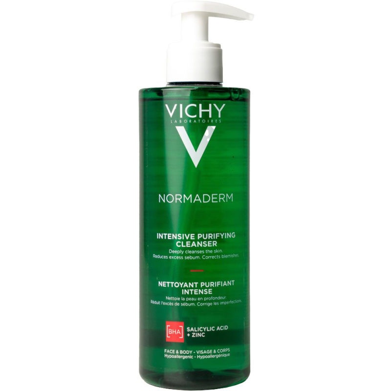 Vichy Normaderm Phytosolution hloubkově čisticí gel proti nedokonalostem aknózní pleti 400 ml