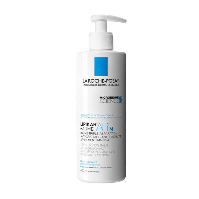 La Roche-Posay Lipikar Baume AP+M relipidační balzám proti podráždění a svědění pokožky 400 ml