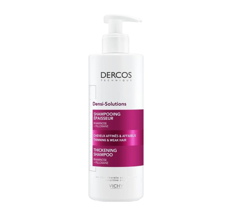 VICHY Dercos Densi-Solutions Zhušťující šampon pro řídnoucí a slabé vlasy 400 ml