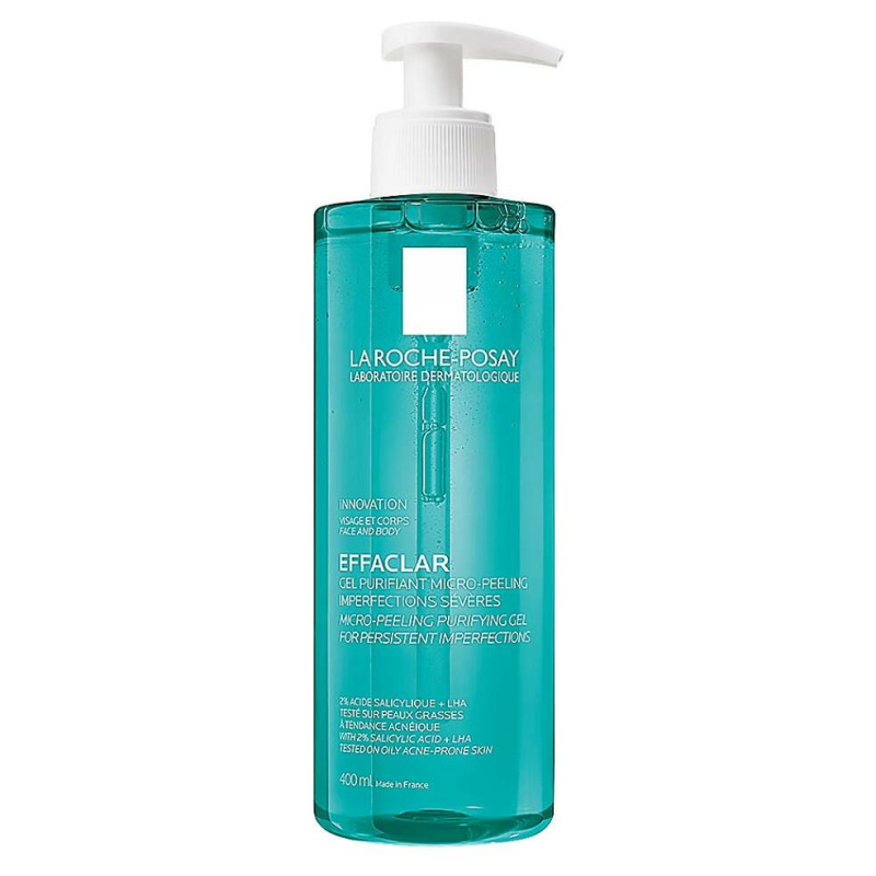 La Roche-Posay Effaclar čisticí peelingový gel pro mastnou a problematickou pleť 400 ml