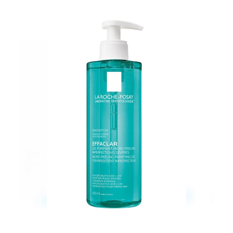 La Roche-Posay Effaclar čisticí peelingový gel pro mastnou a problematickou pleť 400 ml