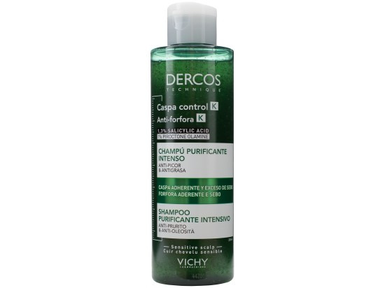 Vichy Dercos Anti-Dandruff K šampon proti lupům s peelingovým efektem 250 ml