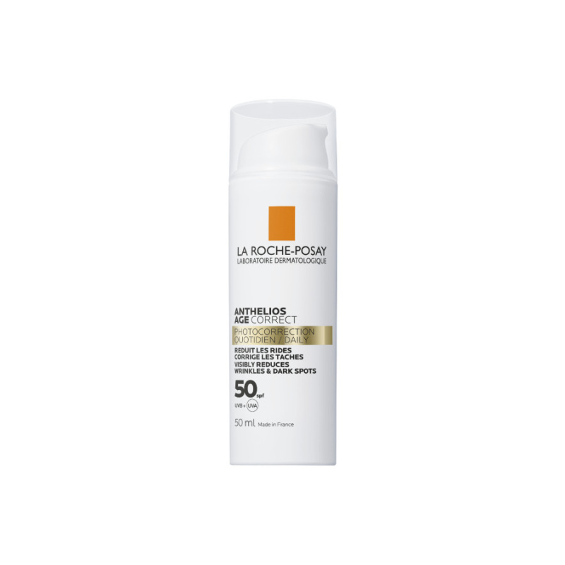 La Roche-Posay Anthelios Age Correct denní ochranný krém proti stárnutí pleti SPF 50 50 ml
