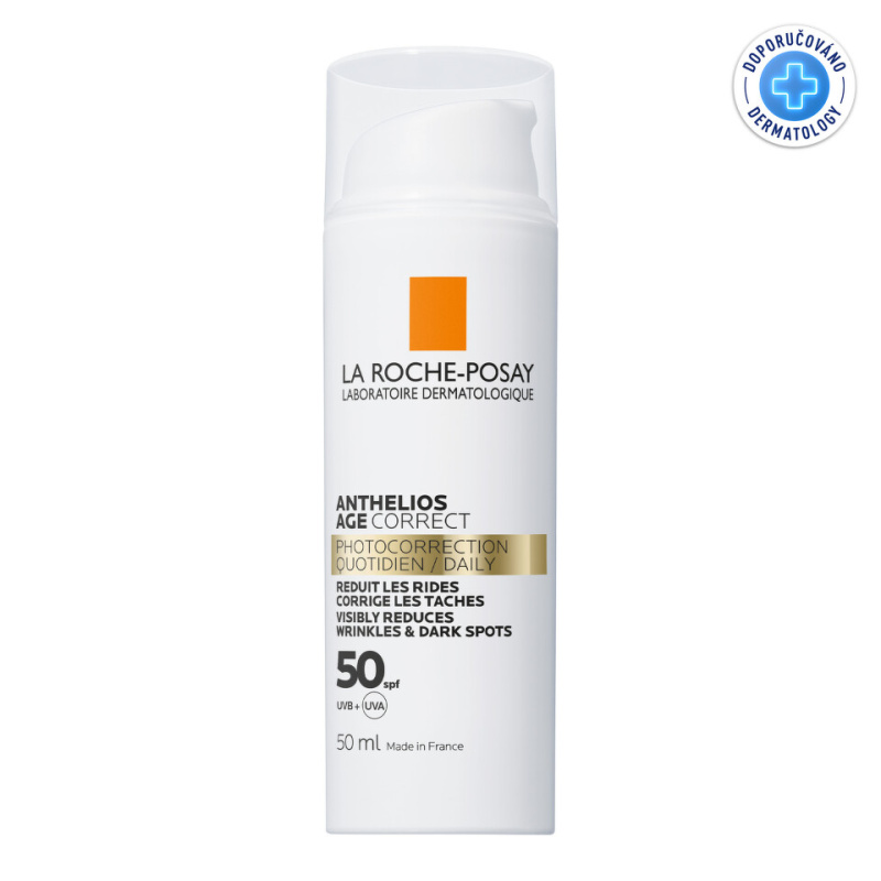 La Roche-Posay Anthelios Age Correct denní ochranný krém proti stárnutí pleti SPF 50 50 ml