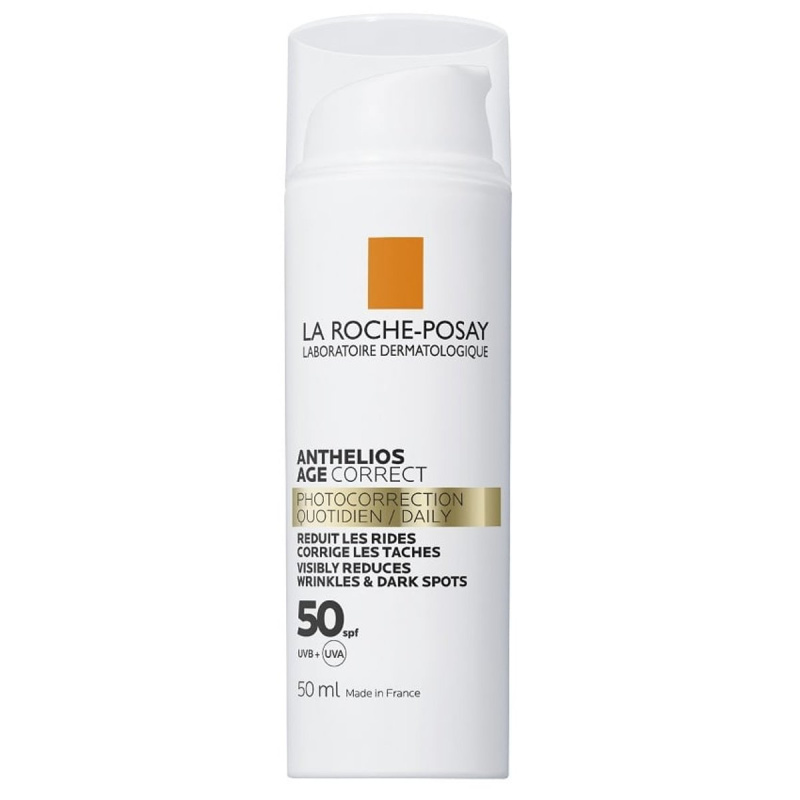 La Roche-Posay Anthelios Age Correct denní ochranný krém proti stárnutí pleti SPF 50 50 ml