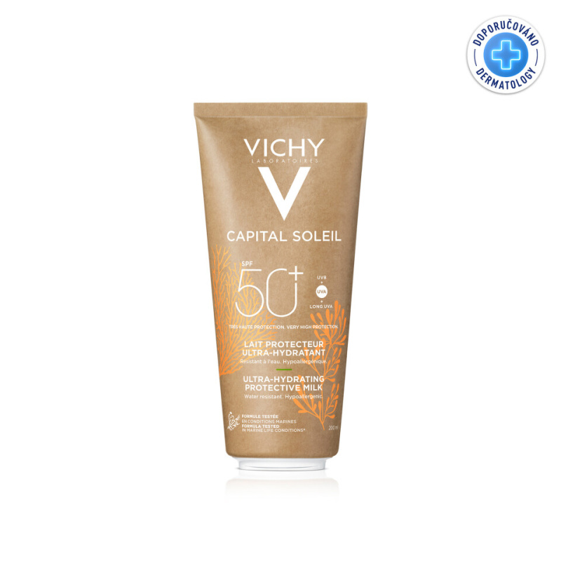 Vichy Capital Soleil Solar Eco-Designed Milk ochranné mléko SPF 50+ 200 ml