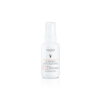 Vichy Capital Soleil UV-Age Daily fluid proti stárnutí pleti SPF 50+ 40 ml