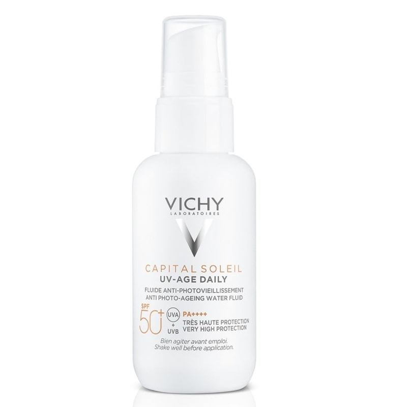 Vichy Capital Soleil UV-Age Daily fluid proti stárnutí pleti SPF 50+ 40 ml