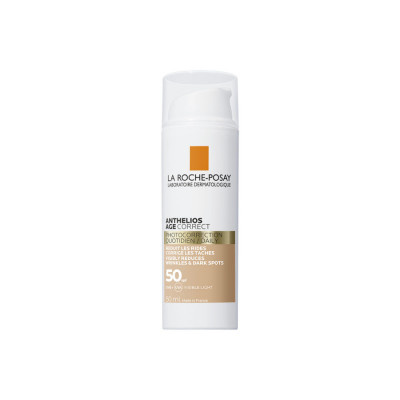 La Roche-Posay Anthelios Age Correct CC krém s protivráskovým účinkem SPF 50 50 ml