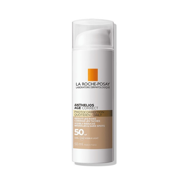 La Roche-Posay Anthelios Age Correct CC krém s protivráskovým účinkem SPF 50 50 ml