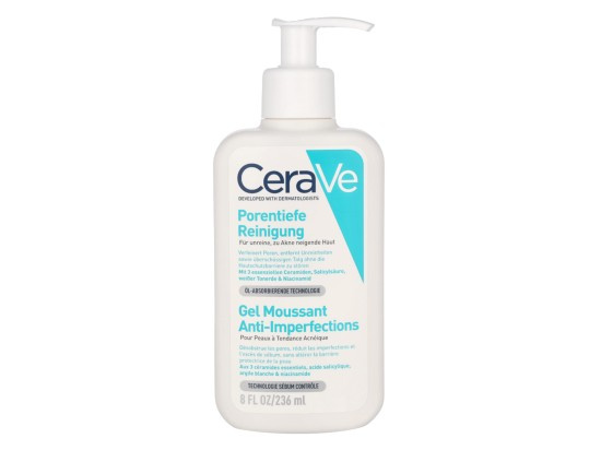 CeraVe Cleansers Blemish Control Cleanser čisticí gel proti nedokonalostem aknózní pleti 236 ml