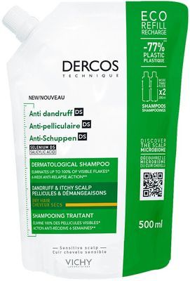 Vichy Dercos Anti-Dandruff šampon proti lupům pro suché vlasy 500 ml