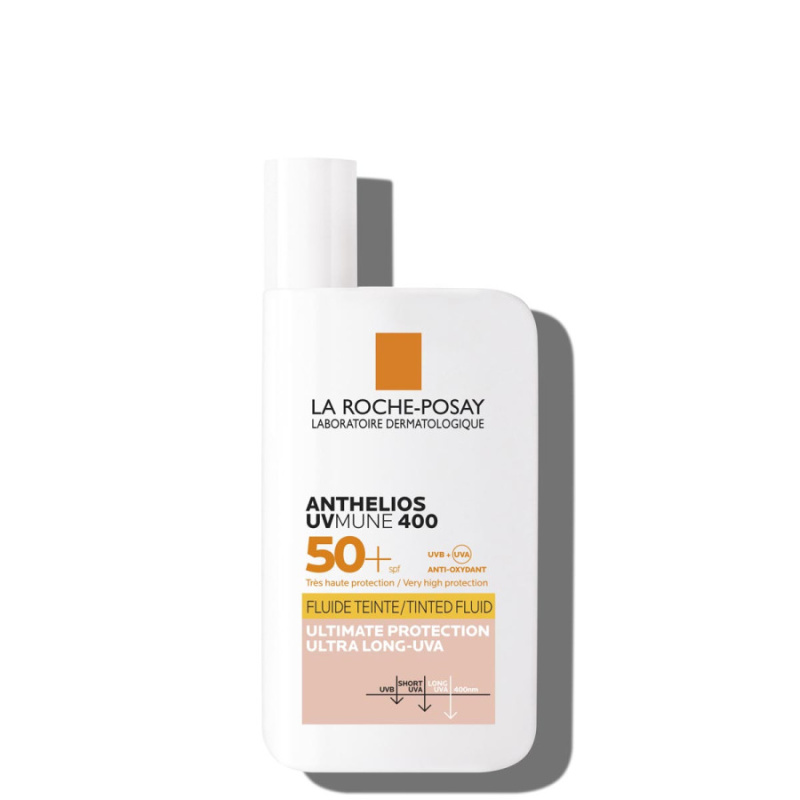 La Roche-Posay Anthelios UVMUNE 400 ochranný tónovaný fluid na obličej SPF 50+ 50 ml