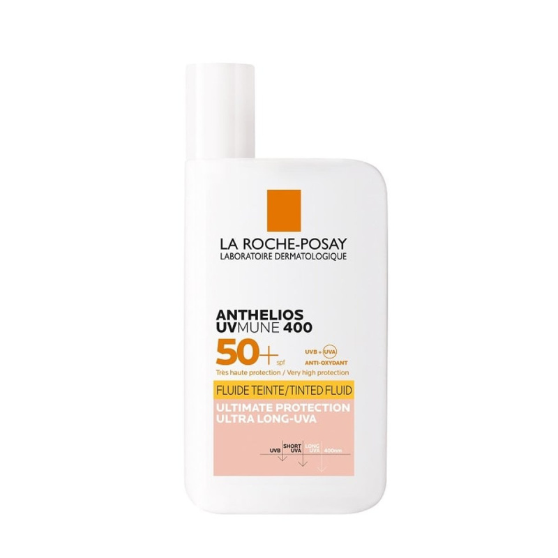 La Roche-Posay Anthelios UVMUNE 400 ochranný tónovaný fluid na obličej SPF 50+ 50 ml