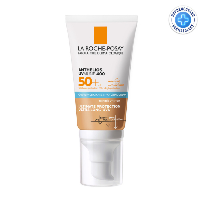 La Roche-Posay Anthelios UVMUNE 400 ochranný tónovací krém na obličej SPF 50+ 50 ml