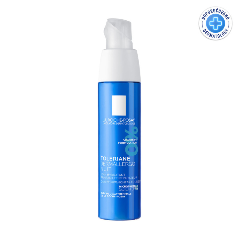La Roche-Posay Toleriane Dermallergo noční krém pro citlivou pokožku 40 ml
