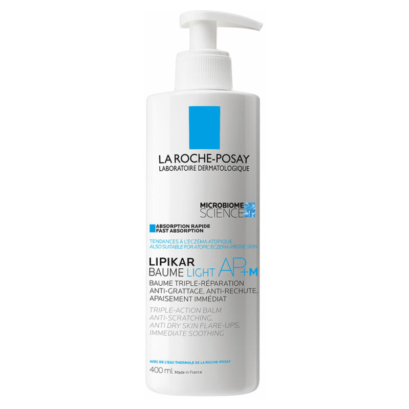 La Roche-Posay Lipikar Baume AP+M Light lehký tělový balzám pro suchou a citlivou pokožku 400 ml
