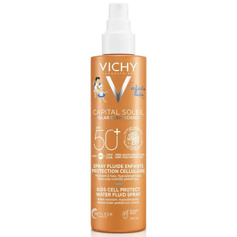 Vichy Capital Soleil ochranný sprej pro děti SPF 50+ 200 ml