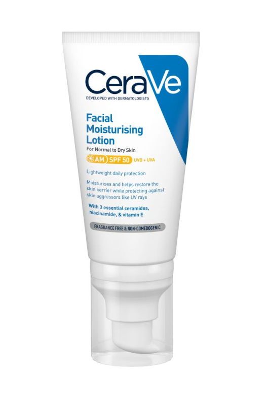 CeraVe Moisturizers hydratační krém SPF 50 52 ml
