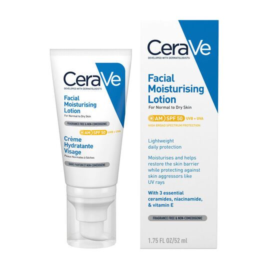 CeraVe Moisturizers hydratační krém SPF 50 52 ml