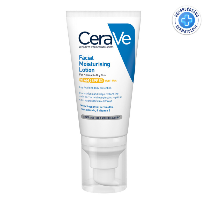 CeraVe Moisturizers hydratační krém SPF 50 52 ml
