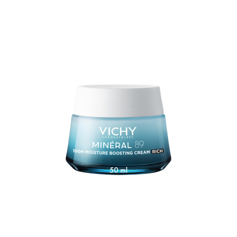 Vichy Minéral 89 100H bohatý hydratační krém 100h 50 ml