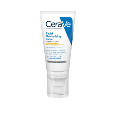 CeraVe Moisturizers hydratační krém na obličej pro normální až suchou pleť SPF 30 52 ml
