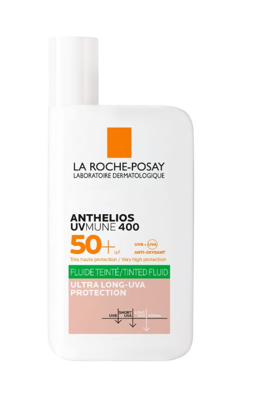 La Roche-Posay Anthelios UVMUNE 400 zabarvený ultralehký fluid SPF 50+ 50 ml