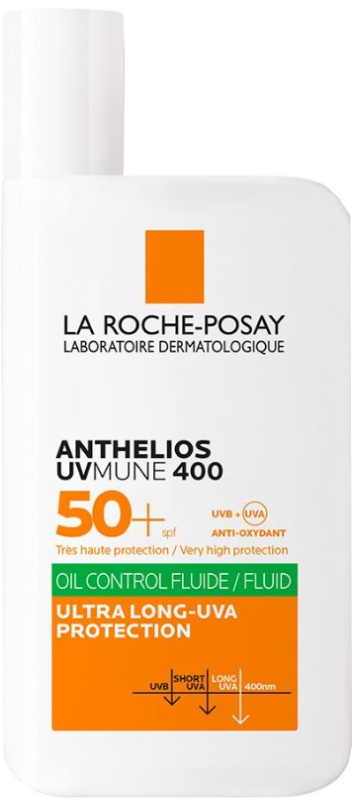 La Roche-Posay Anthelios UVMUNE 400 ochranný fluid pro mastnou pleť SPF 50+ 50 ml