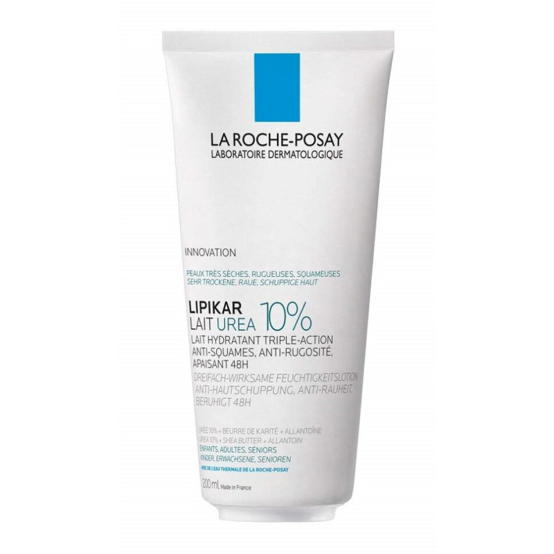 La Roche-Posay Lipikar Lait Urea 10% zklidňující tělové mléko pro velmi suchou pokožku 200 ml