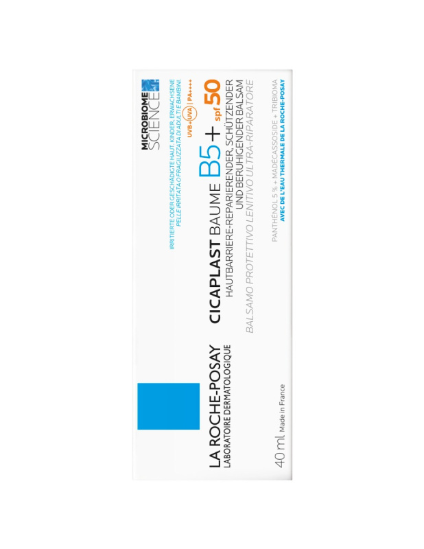 La Roche-Posay Cicaplast Baume B5+ zklidňující a obnovující balzám SPF 50 40 ml