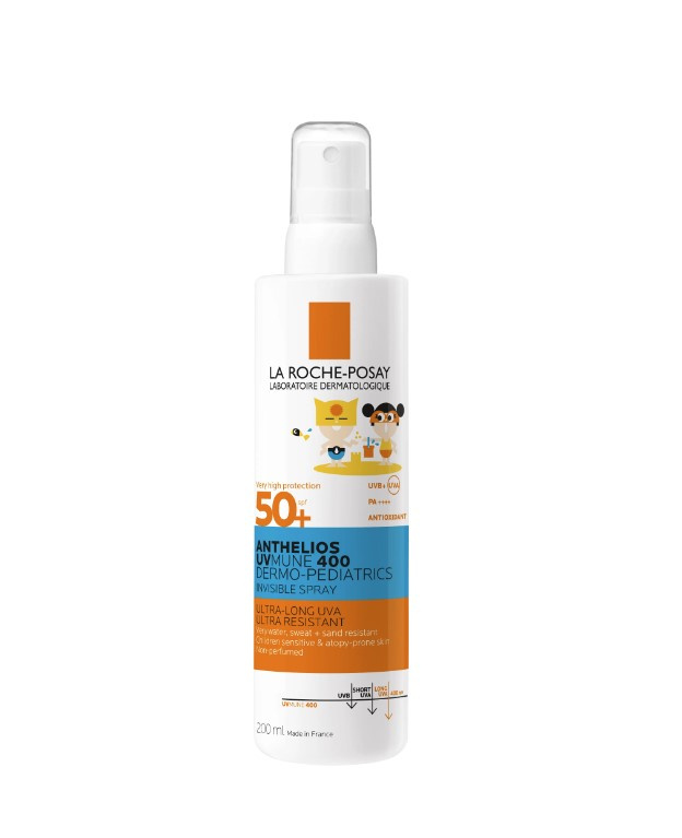 La Roche-Posay Anthelios Dermo-Pediatrics sprej na opalování SPF 50+ 200 ml