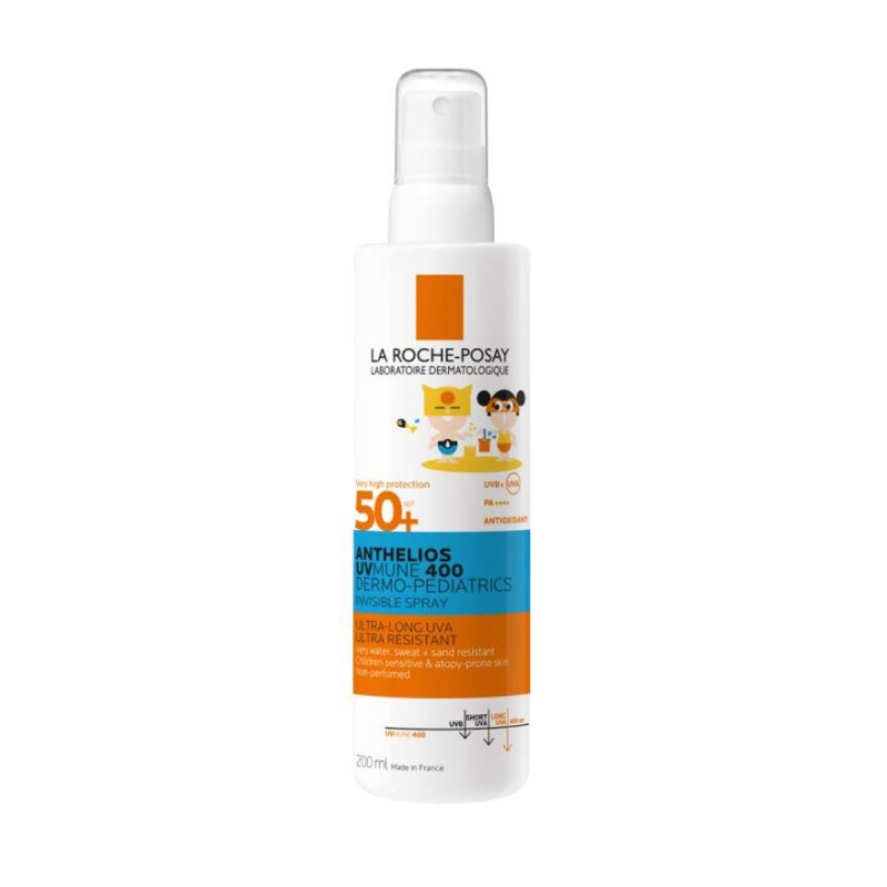 La Roche-Posay Anthelios Dermo-Pediatrics sprej na opalování SPF 50+ 200 ml