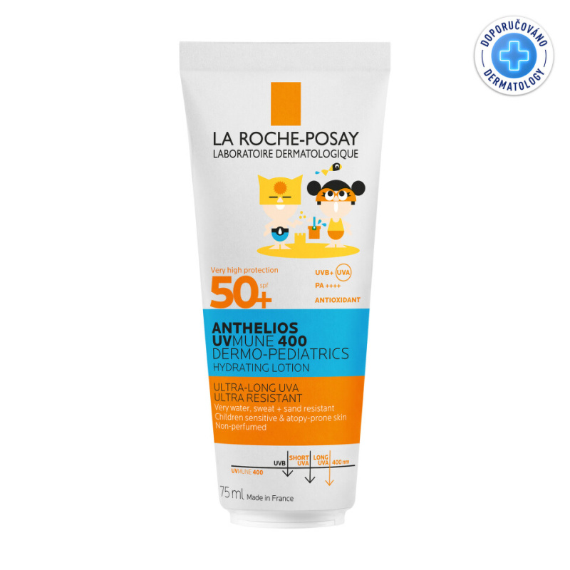 La Roche-Posay Anthelios Dermo-Pediatrics mléko na opalování SPF 50+ 75 ml