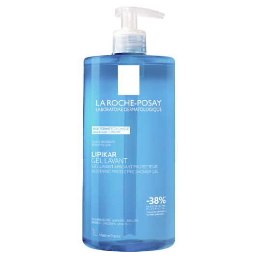 La Roche-Posay Lipikar Gel Lavant zklidňující a ochranný sprchový gel 1000 ml