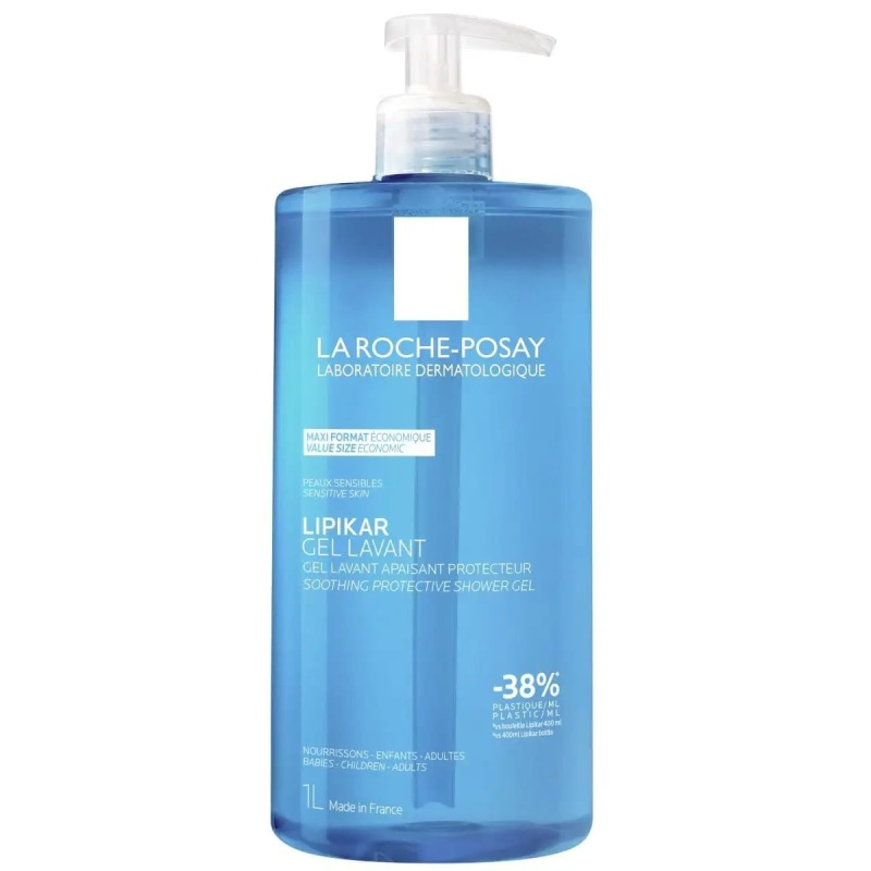 La Roche-Posay Lipikar Gel Lavant zklidňující a ochranný sprchový gel 1000 ml