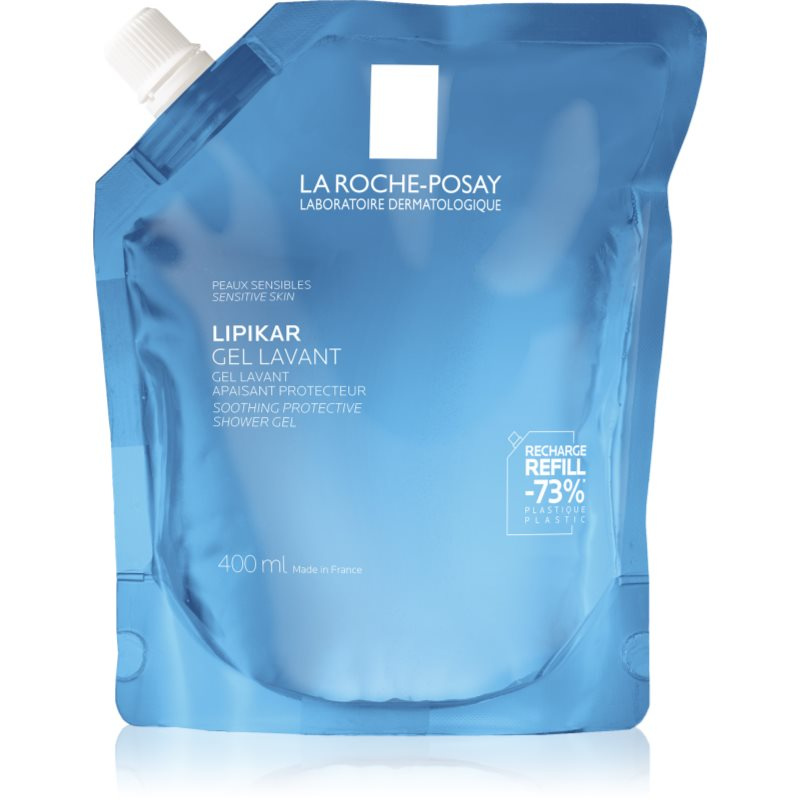 LA ROCHE-POSAY Lipikar Zklidňující Sprchový gel náplň 400 ml