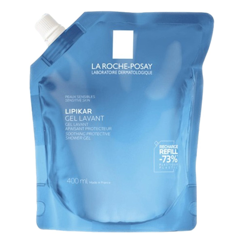 LA ROCHE-POSAY Lipikar Zklidňující Sprchový gel náplň 400 ml