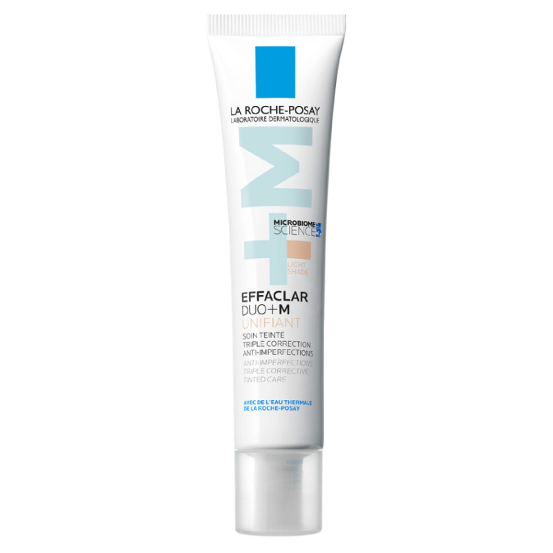 La Roche-Posay Effaclar DUO+M Unifiant lehký tónovací krém s hydratačním účinkem odstín Light 40 ml