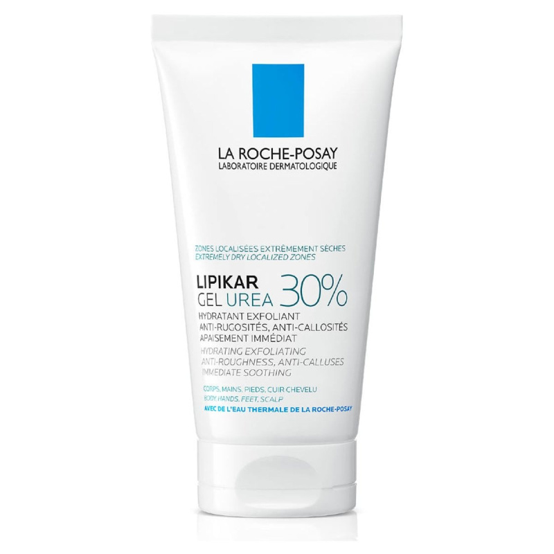 La Roche-Posay Lipikar Gel Urea 30% hloubkově hydratační gel na zrohovatělou pokožku 50 ml