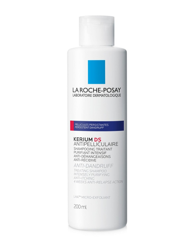 La Roche-Posay Kerium DS Anti-Dandruff ošetřující šampon proti lupům 200 ml