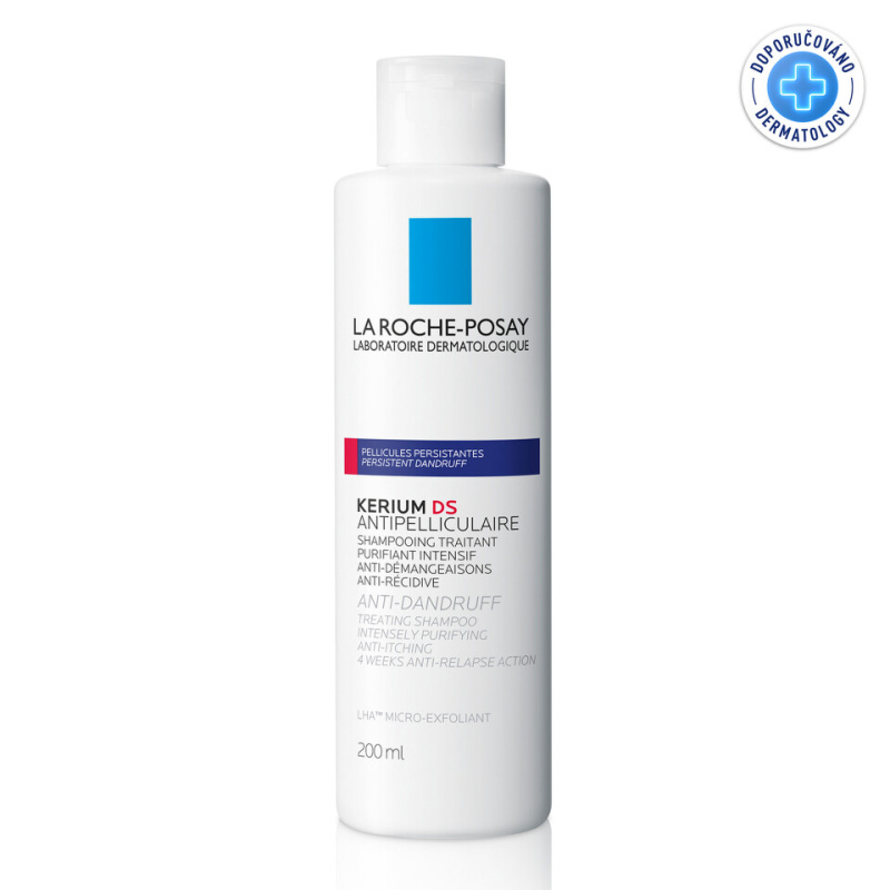 La Roche-Posay Kerium DS Anti-Dandruff ošetřující šampon proti lupům 200 ml