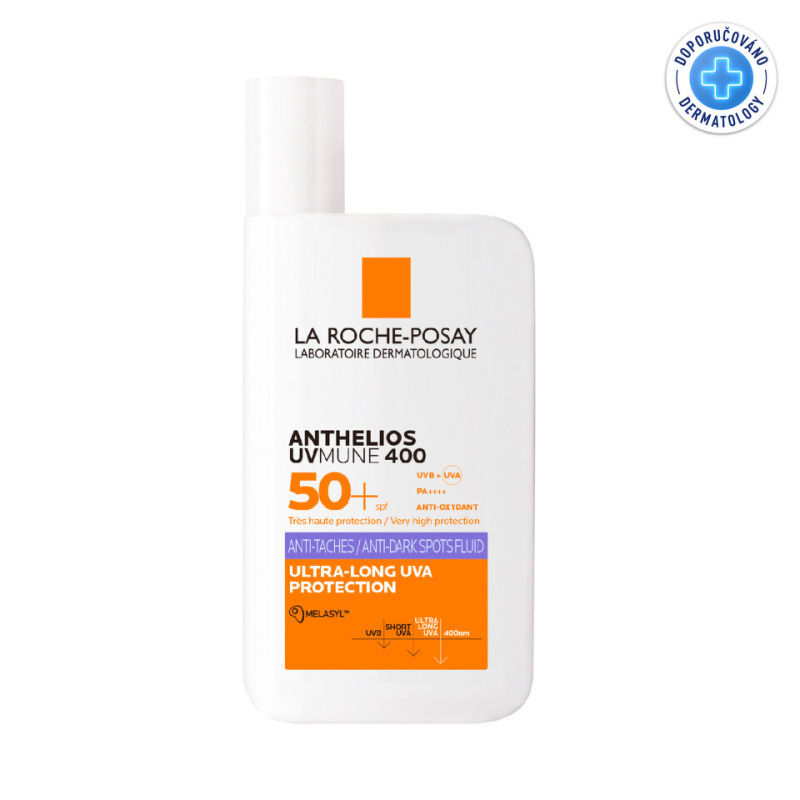 La Roche-Posay Anthelios UVMUNE 400 fluid proti pigmentovým skvrnám SPF 50+ 50 ml
