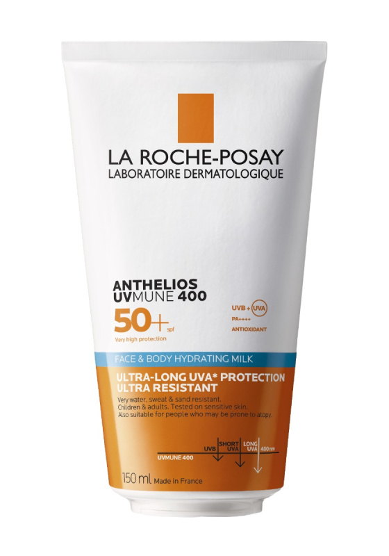 La Roche-Posay Anthelios UVMUNE 400 Face & Body ochranné hydratační mléko na obličej a tělo SPF 50+ 150 ml