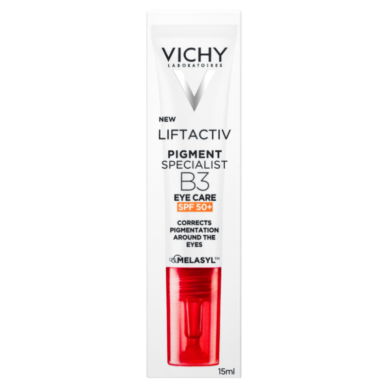 Vichy Liftactiv Pigment Specialist B3 oční krém proti kruhům pod očima SPF 50+ 15 ml