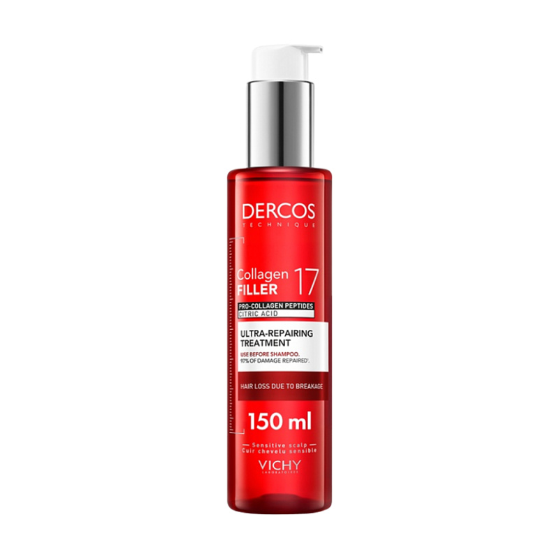 VICHY Dercos Collagen17 Filler Regenerační kůra 150 ml