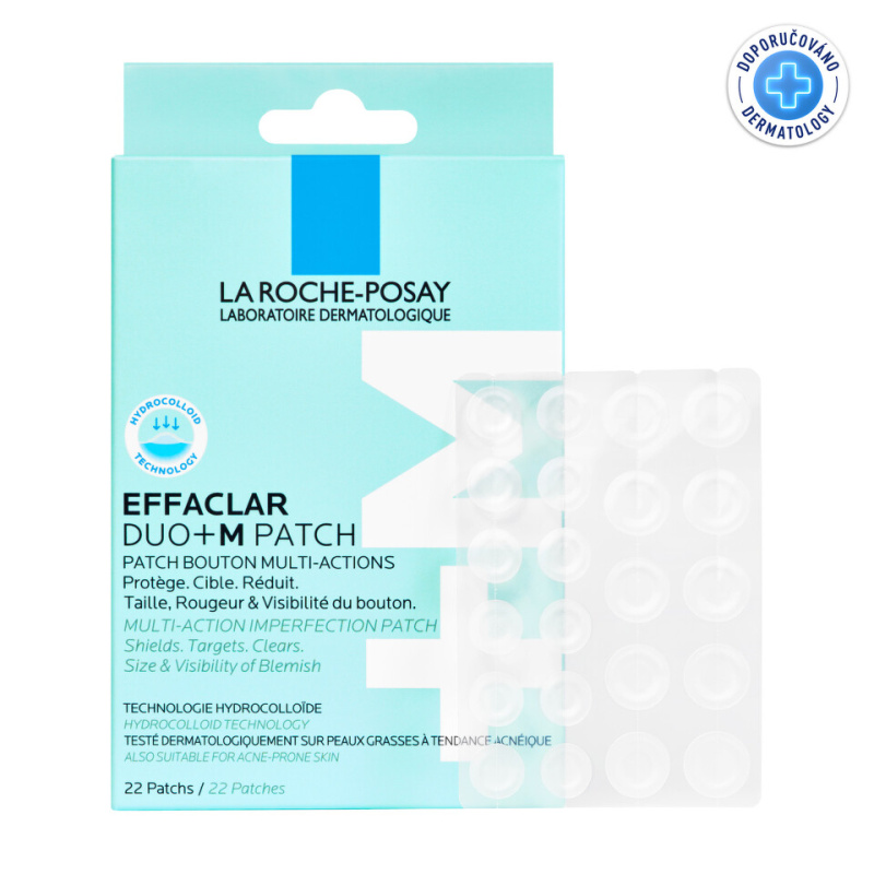 La Roche-Posay Effaclar DUO+M Patch náplasti na problematickou pleť proti akné 22 ks